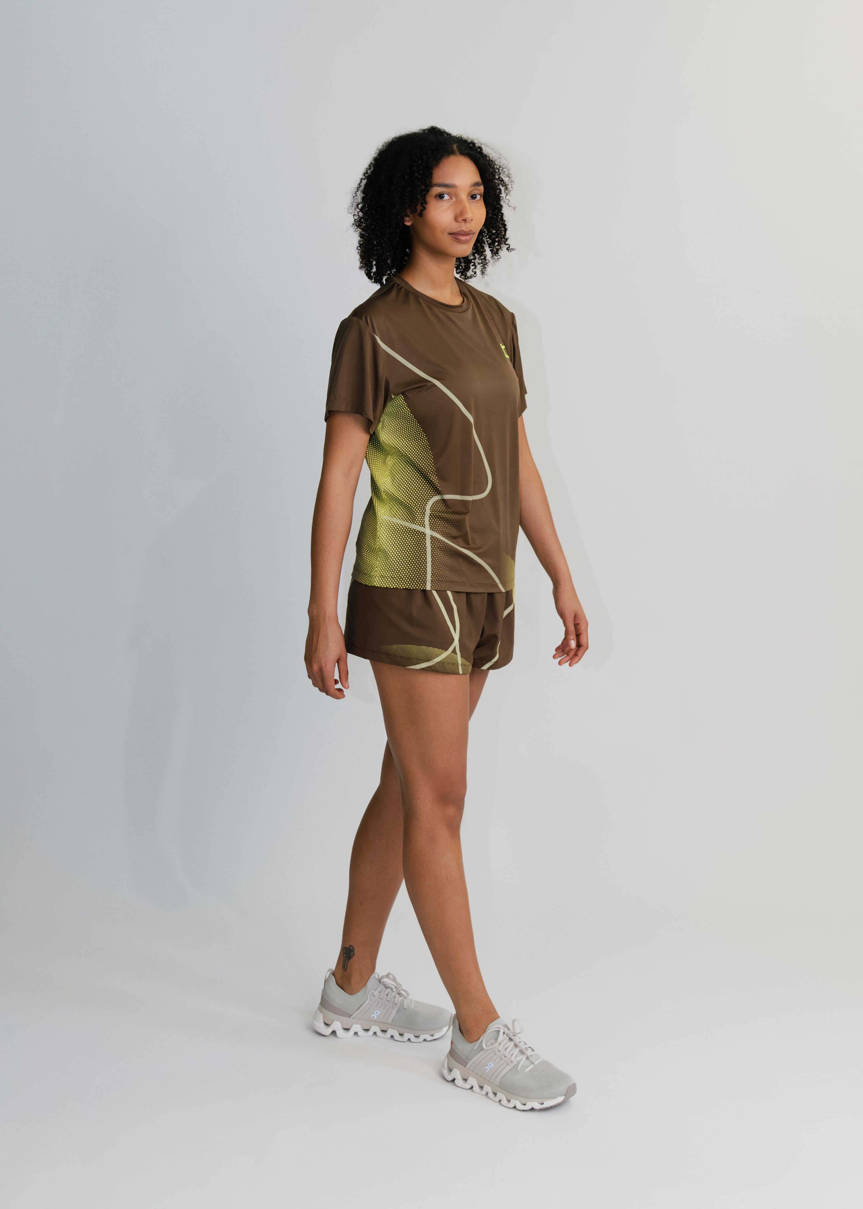 Pace T-Shirt Brown
