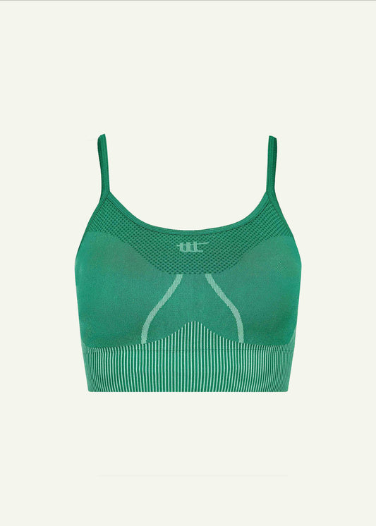 Seamless Sports Bra Green